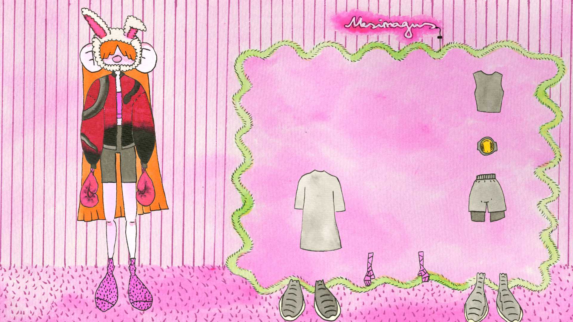 your brain is a bedroom